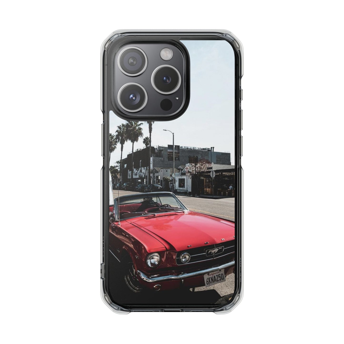 "Los Angeles" Magnetic Clear Impact Cases