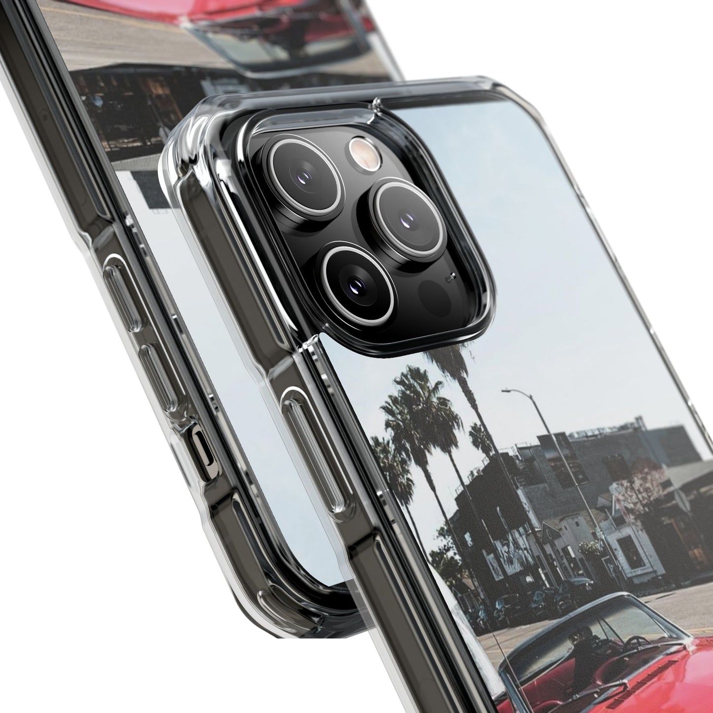 "Los Angeles" Magnetic Clear Impact Cases