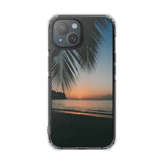 "Beach" Magnetic Clear Impact Cases