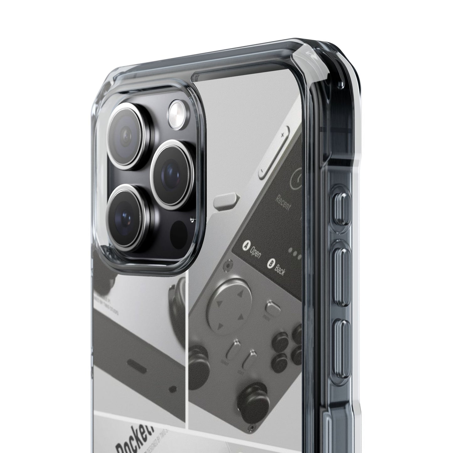 "Pocket Console" Magnetic Clear Impact Cases