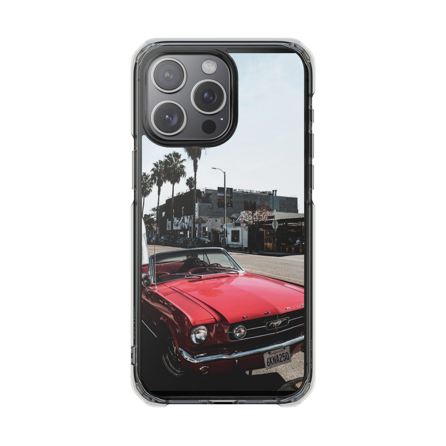 "Los Angeles" Magnetic Clear Impact Cases