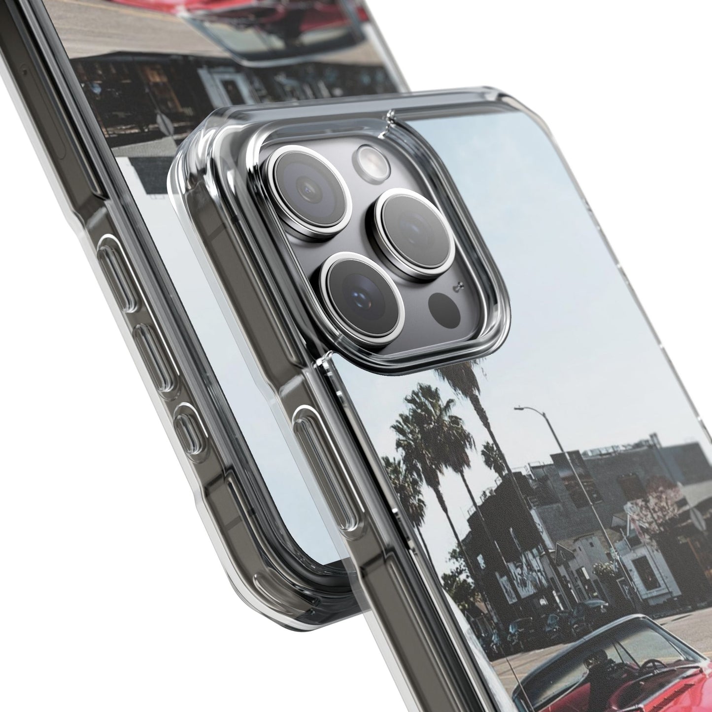 "Los Angeles" Magnetic Clear Impact Cases