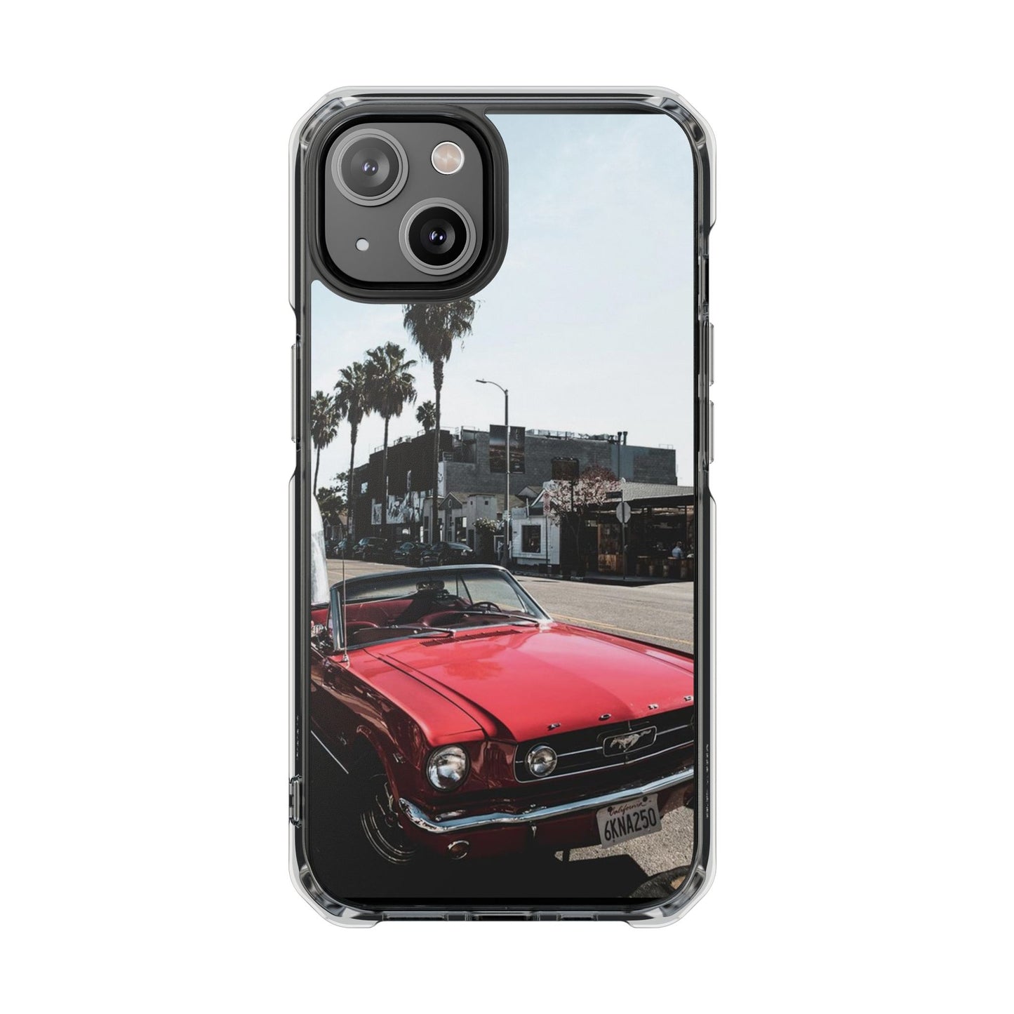 "Los Angeles" Magnetic Clear Impact Cases