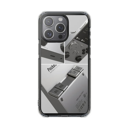 "Pocket Console" Magnetic Clear Impact Cases