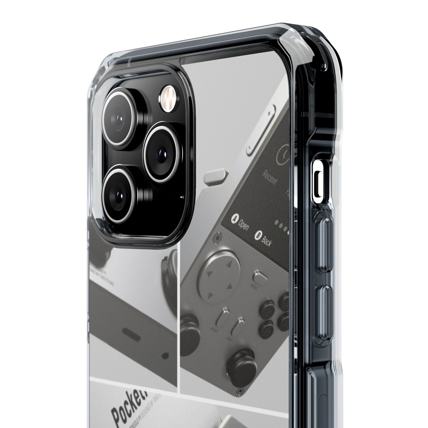 "Pocket Console" Magnetic Clear Impact Cases