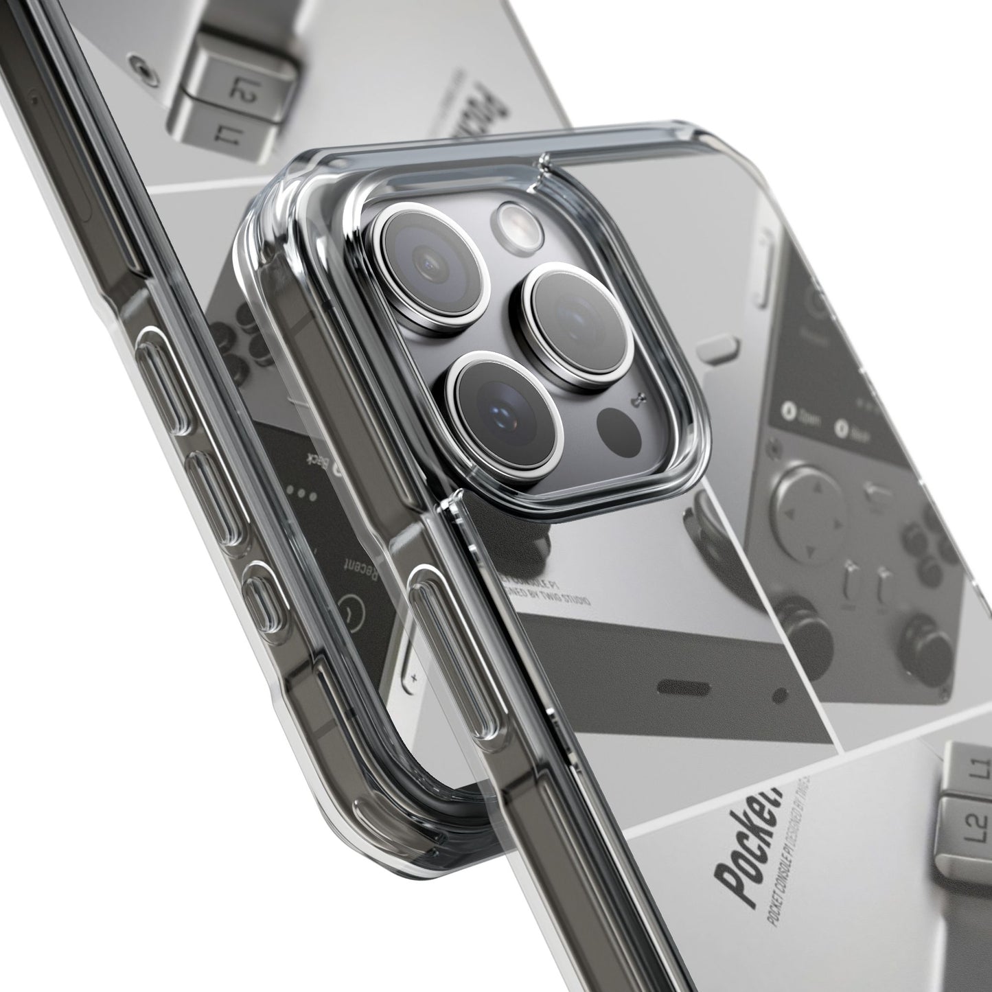 "Pocket Console" Magnetic Clear Impact Cases