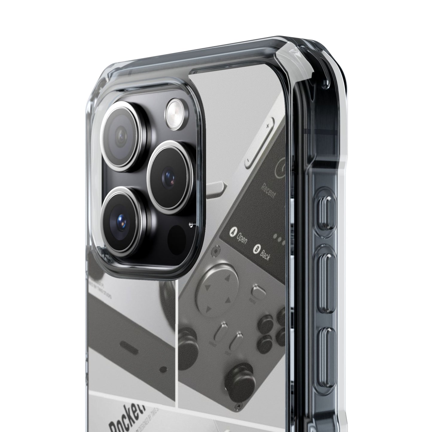 "Pocket Console" Magnetic Clear Impact Cases