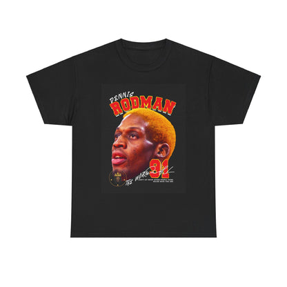 "Dennis RODMAN" Unisex Heavy Cotton Tee