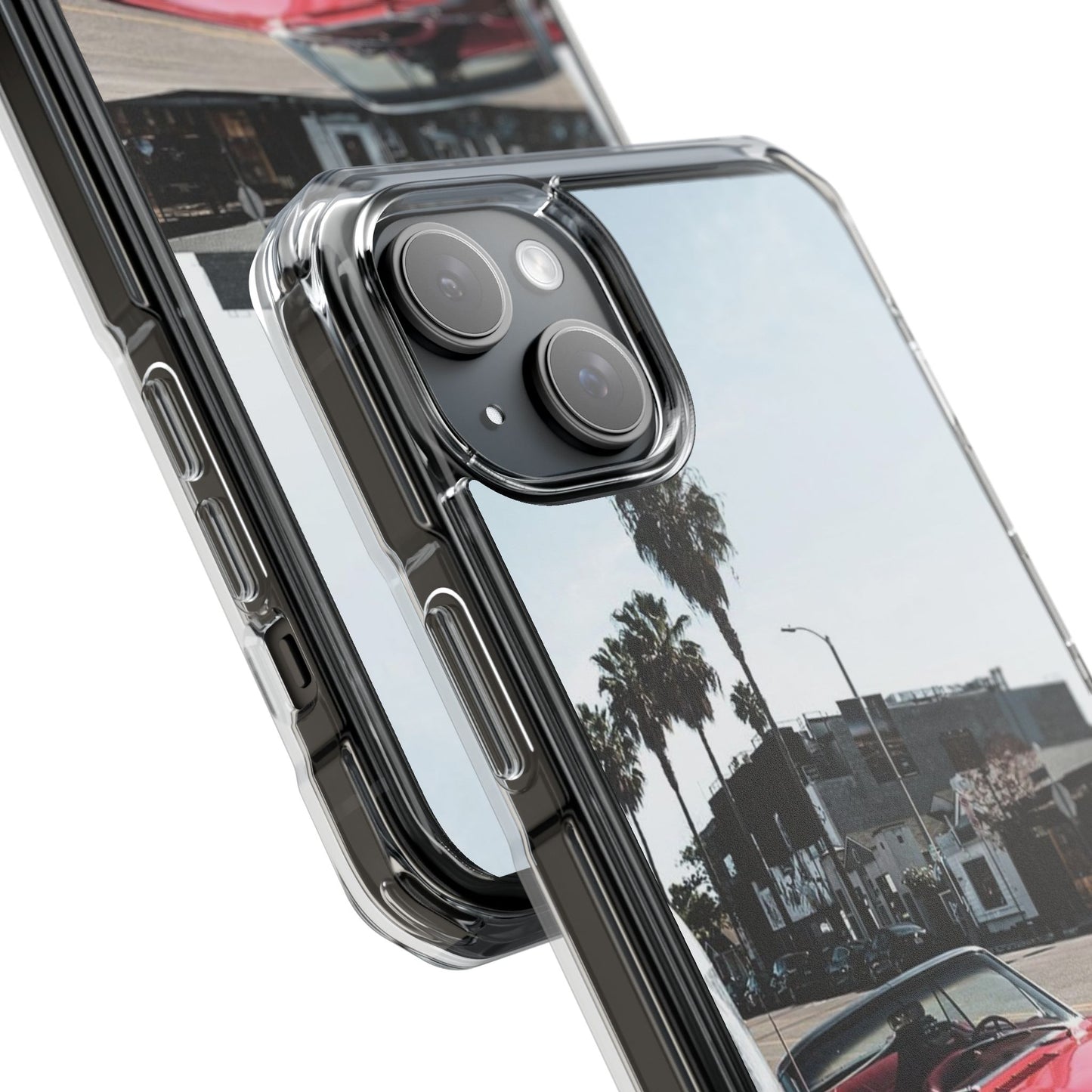 "Los Angeles" Magnetic Clear Impact Cases