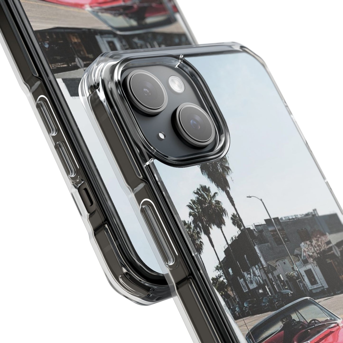 "Los Angeles" Magnetic Clear Impact Cases