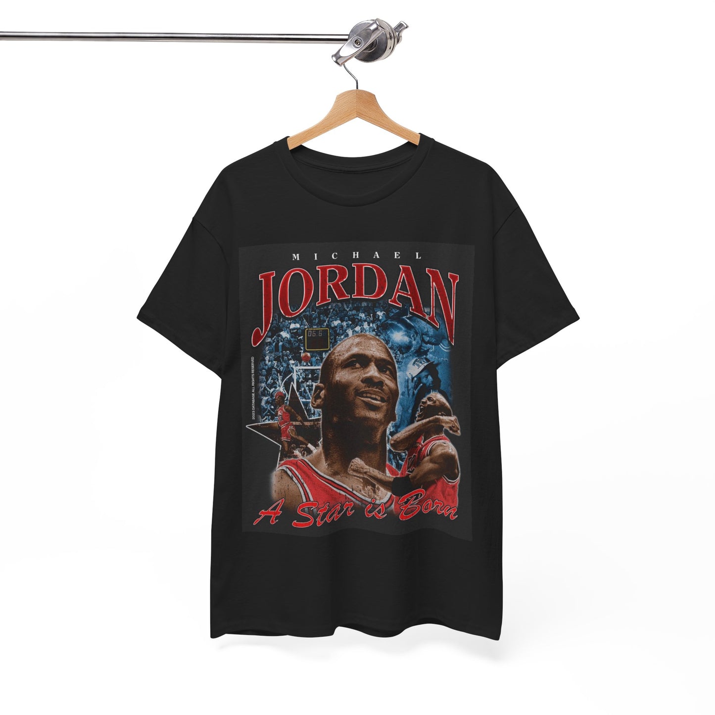 "Michael Jordan" Unisex Heavy Cotton Tee