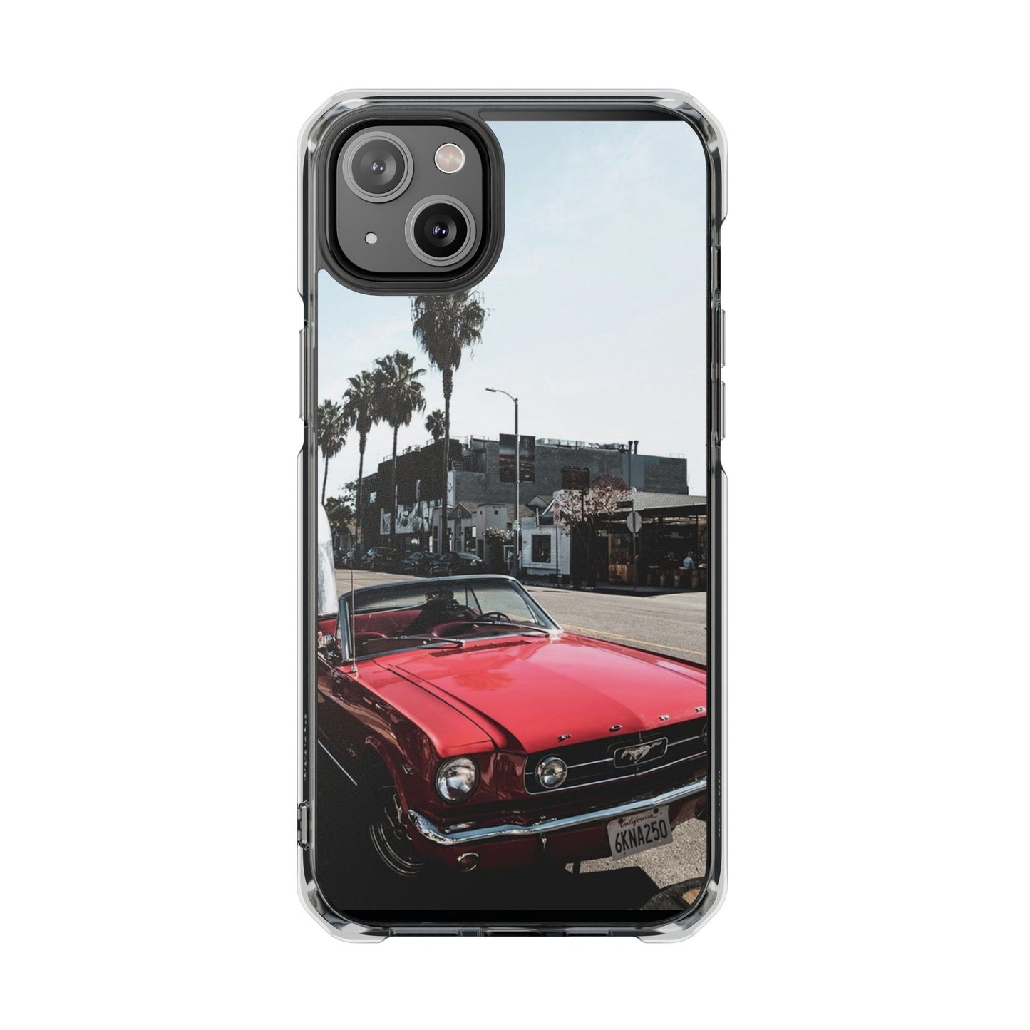 "Los Angeles" Magnetic Clear Impact Cases