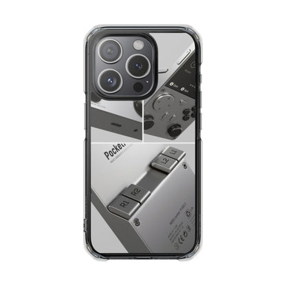 "Pocket Console" Magnetic Clear Impact Cases