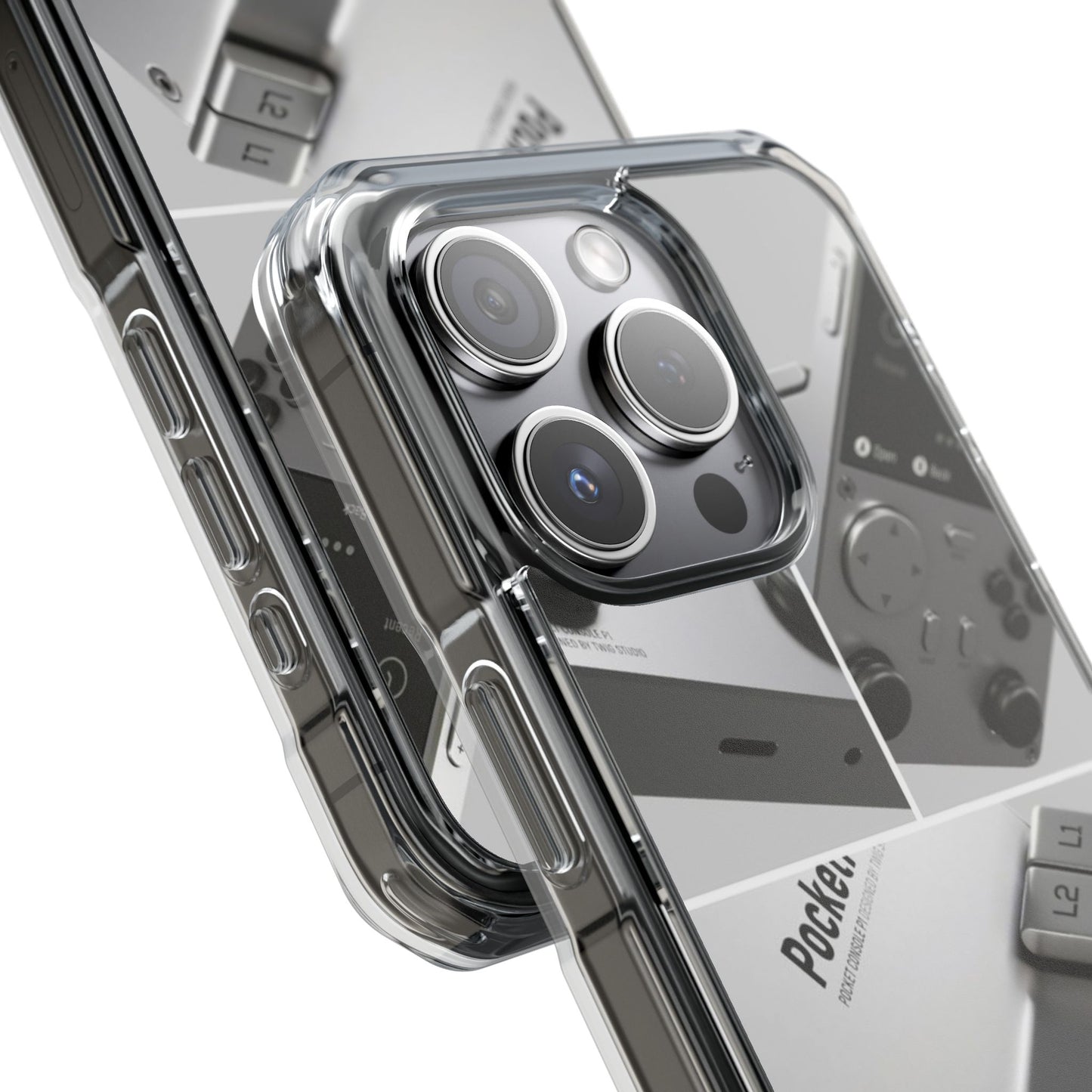 "Pocket Console" Magnetic Clear Impact Cases