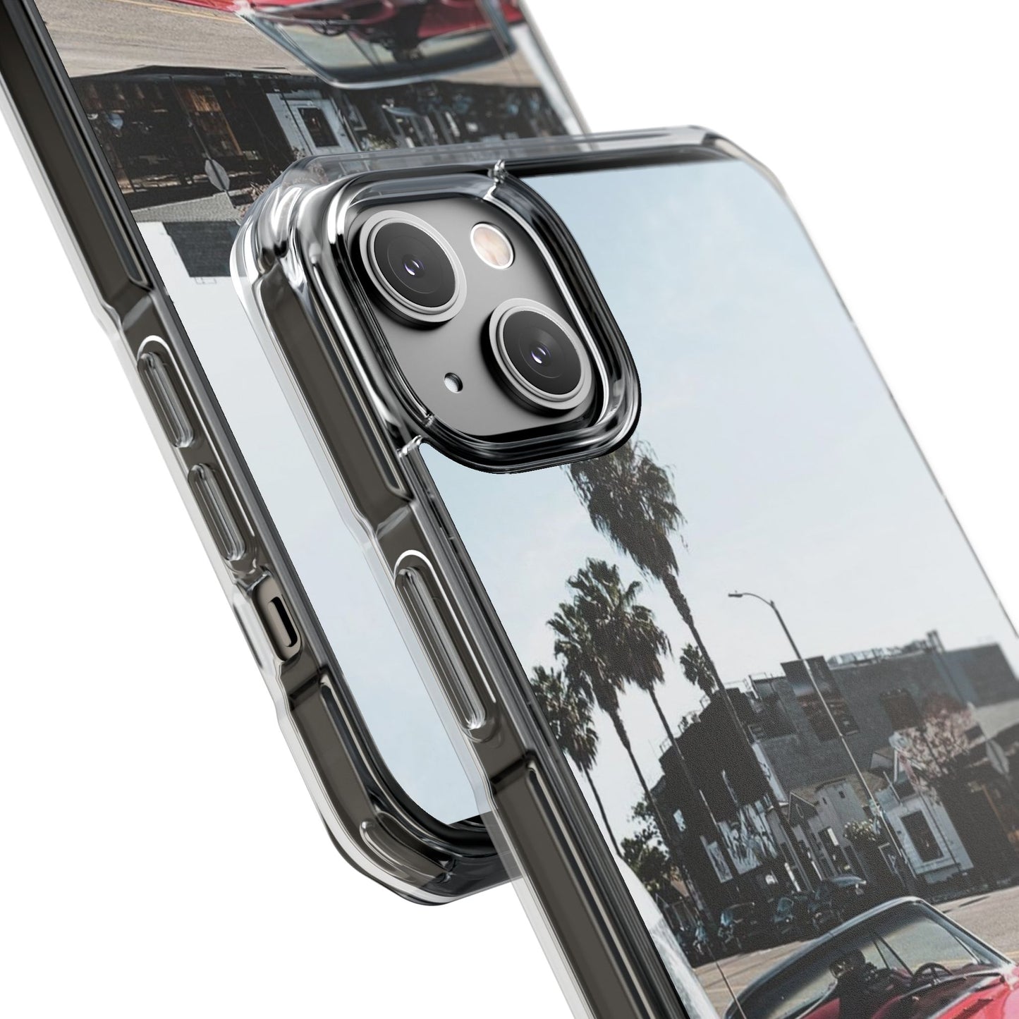 "Los Angeles" Magnetic Clear Impact Cases